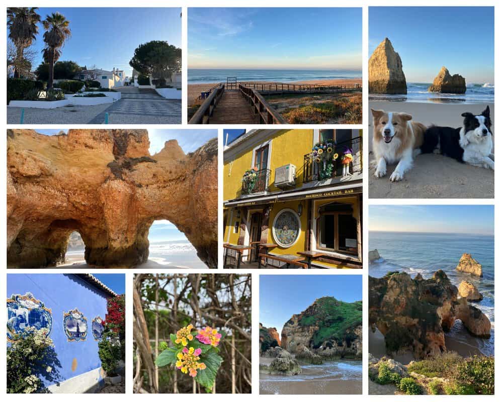 Alvor in Portugal mit Hund
